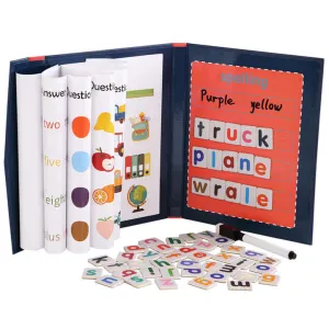 بازل على شكل كلمة مغناطيسية ، للأطفال, لعبة . Magnetic Word Puzzle for Kids, Educational