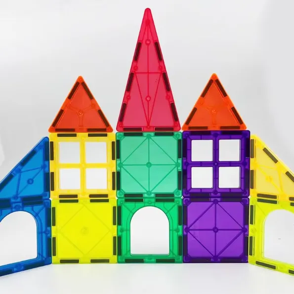 كتل بناء مغناطيسية تعليمية مشهورة للأطفال ، . Popular educational magnetic building blocks for kids,