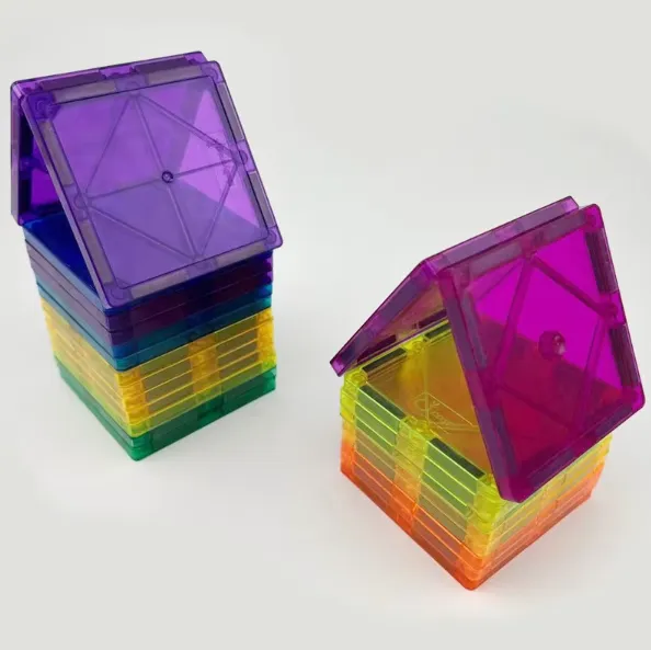 كتل بناء مغناطيسية تعليمية مشهورة للأطفال ، . Popular educational magnetic building blocks for kids,