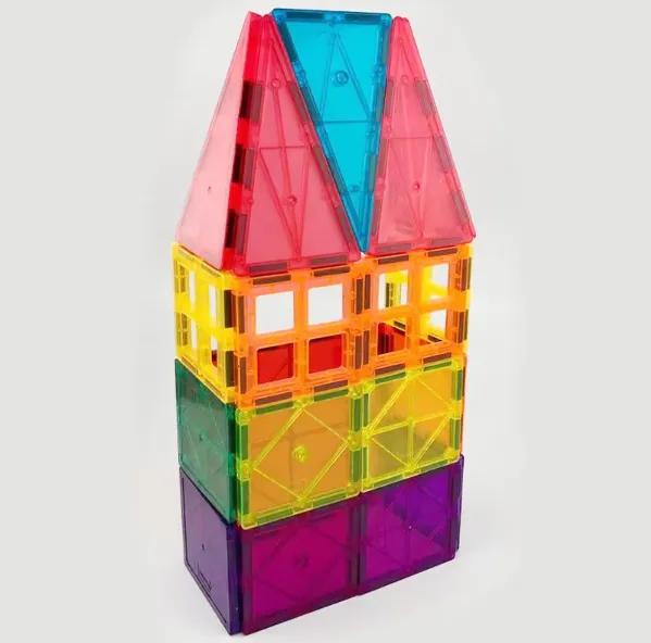 كتل بناء مغناطيسية تعليمية مشهورة للأطفال ، . Popular educational magnetic building blocks for kids,