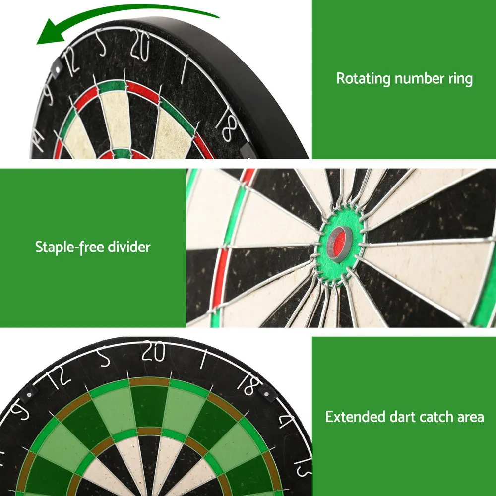 18" Dartboard | Dart Board | With Steel Darts | Competition Party Game