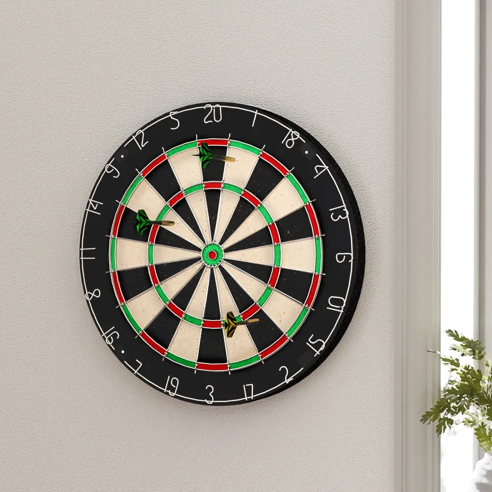18" Dartboard | Dart Board | With Steel Darts | Competition Party Game