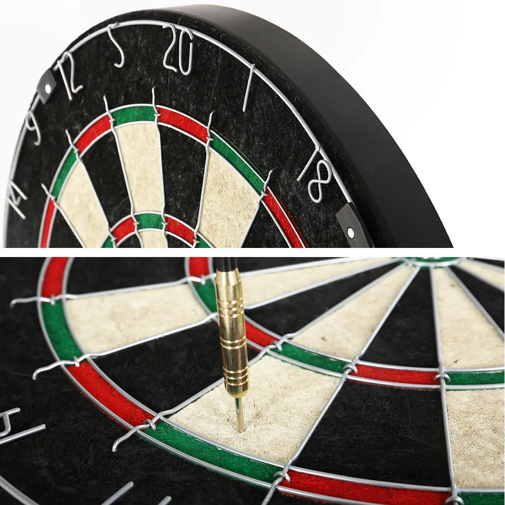18" Dartboard | Dart Board | With Steel Darts | Competition Party Game
