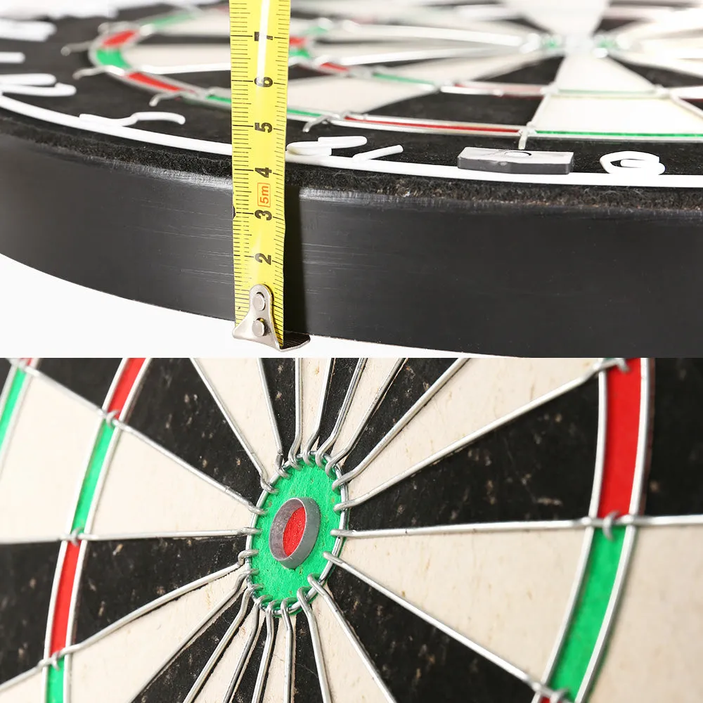 18" Dartboard | Dart Board | With Steel Darts | Competition Party Game