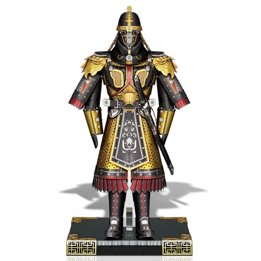 3d Puzzles Helmet and Armour Set Diy Toys for Adults Jigsaw Metal Models Kit