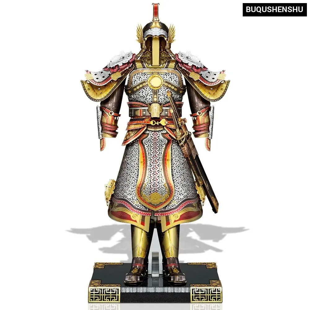 3d Puzzles Helmet and Armour Set Diy Toys for Adults Jigsaw Metal Models Kit