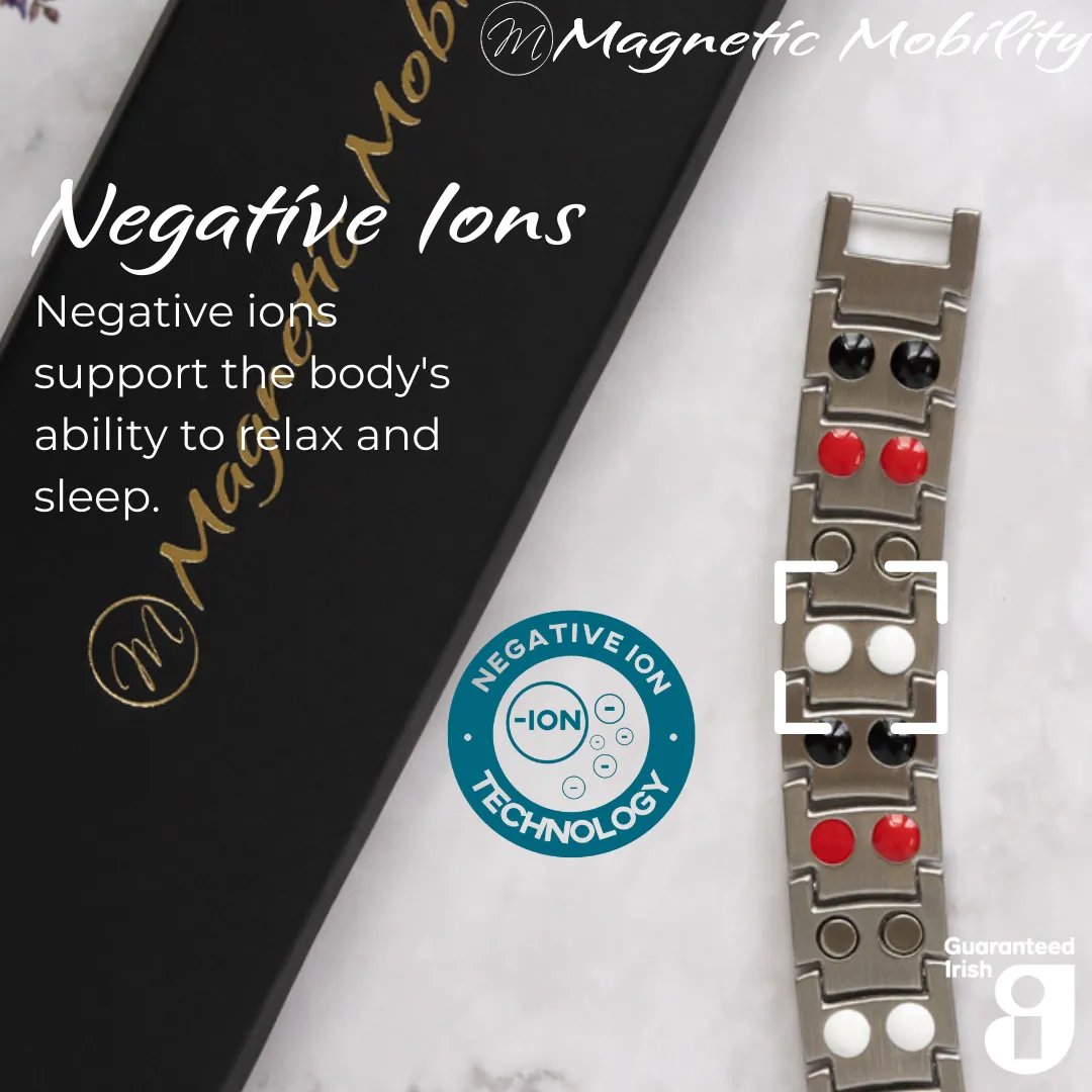4in1 Magnetic Bracelet - Double Strength: Ashe Star | Magnetic Mobility