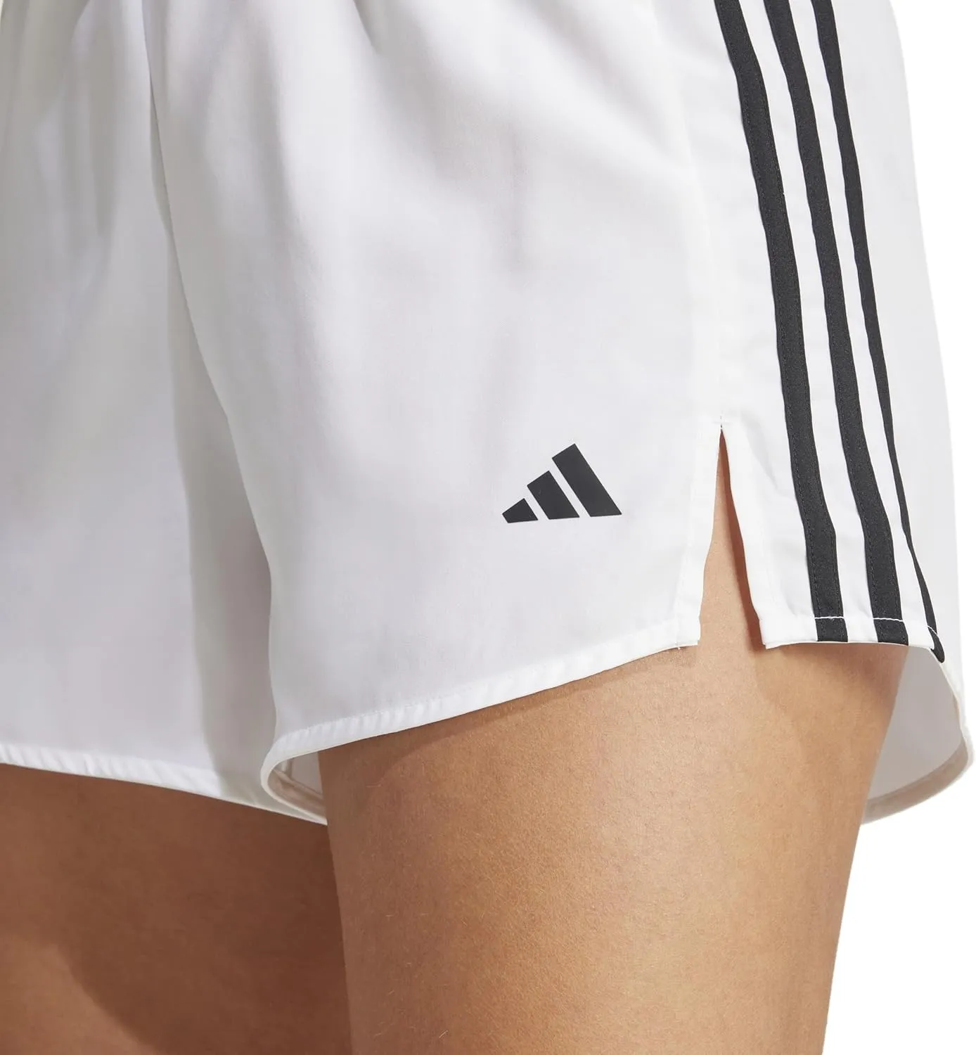 adidas Women's 3-Stripes High-Rise Training Shorts