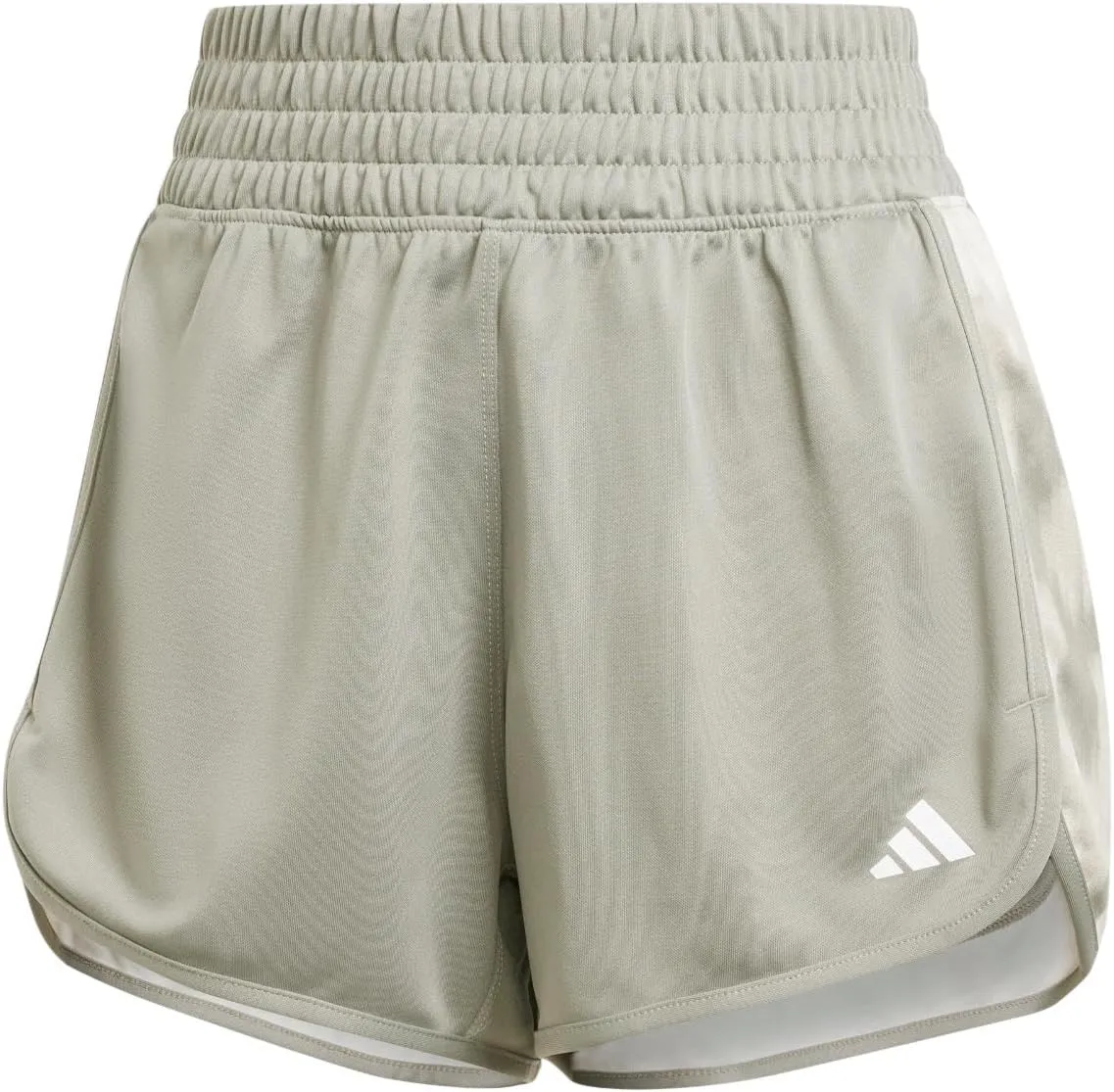 adidas Women's Pacer Train Essentials Flower Tie-dye Knit Shorts