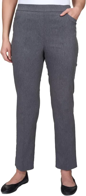 Alfred Dunner Women's Petite Proportioned Medium Allure Slim Pant
