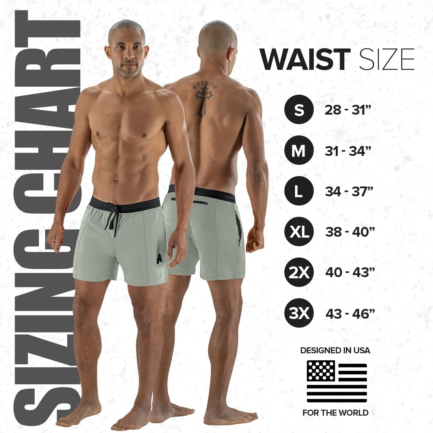 Anthem Athletics Evolflex Workout Shorts for Men 5" 7" 9" Inch Inseam Options Men's Athletic Gym Fitness & Running Short