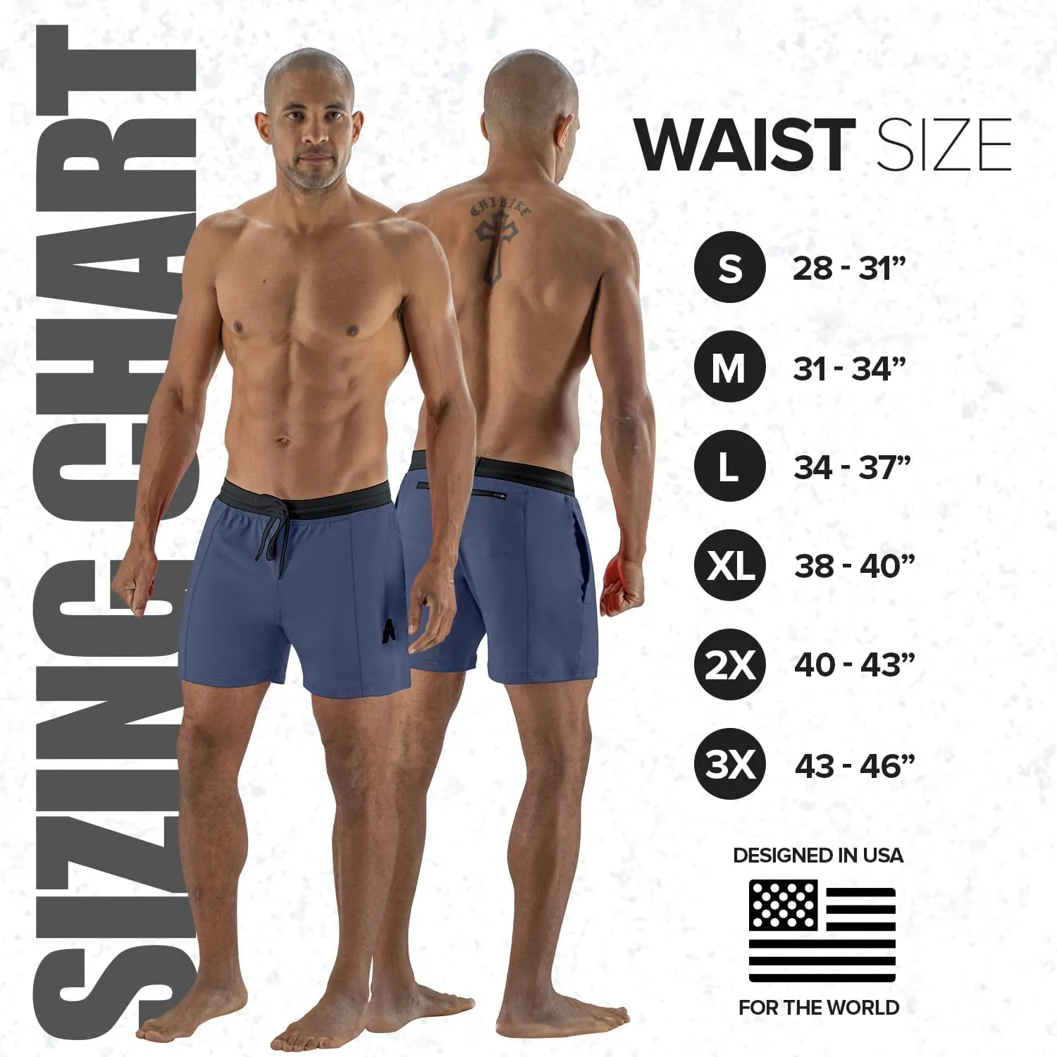 Anthem Athletics Evolflex Workout Shorts for Men 5" 7" 9" Inch Inseam Options Men's Athletic Gym Fitness & Running Short