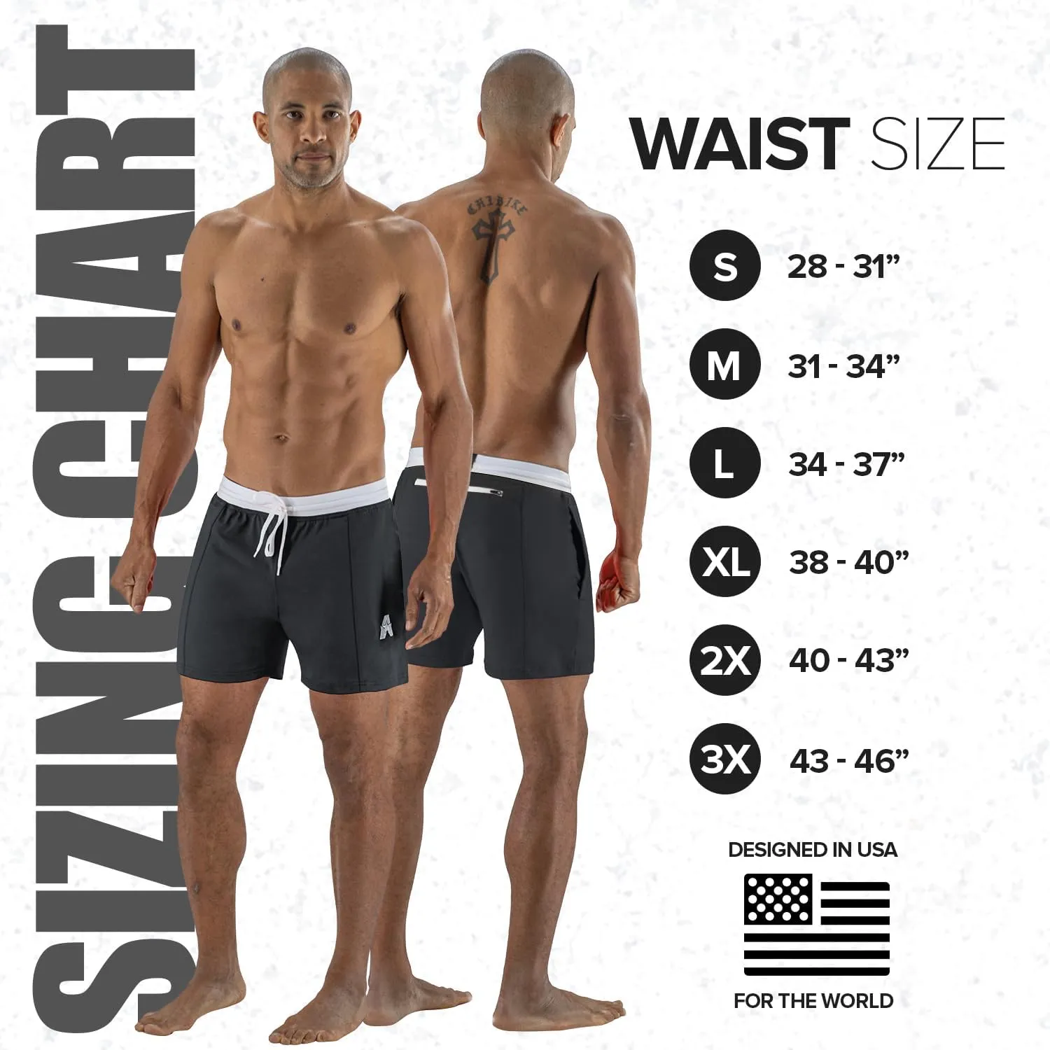 Anthem Athletics Evolflex Workout Shorts for Men 5" 7" 9" Inch Inseam Options Men's Athletic Gym Fitness & Running Short