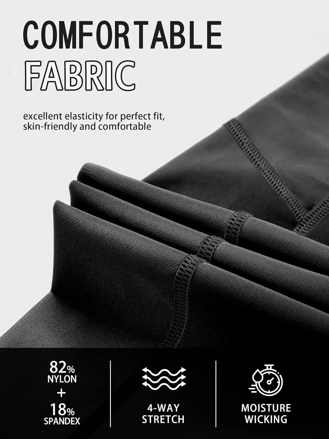 ATTRACO Womens Swim Pants with Pockets Long Swim Leggings High Waisted Swimming Pants