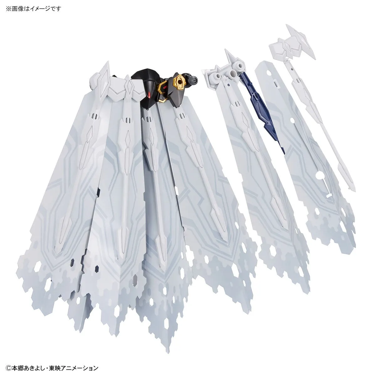 Bandai Figure-rise Standard Amplified Alphamon (Plastic Model Kits)