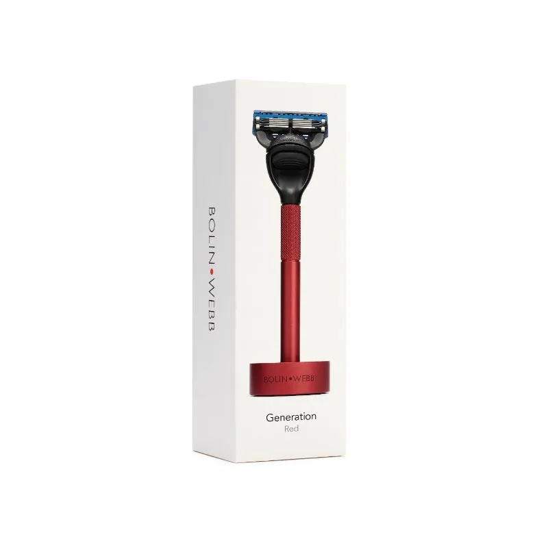 Bolin Webb Generation Razor Red- Gillette Fusion 5