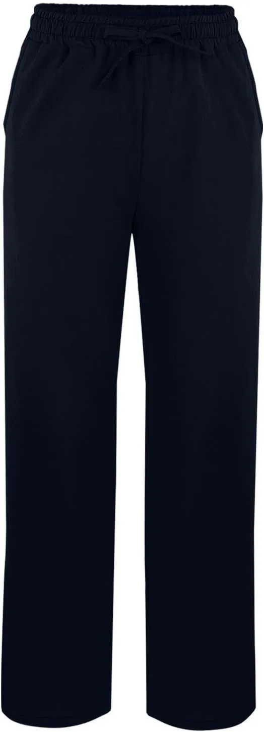 Capris Linen Pants for Women 2025 Summer High Waist Elastic Straight Leg Lounge Pant Lightweight Beach Trousers