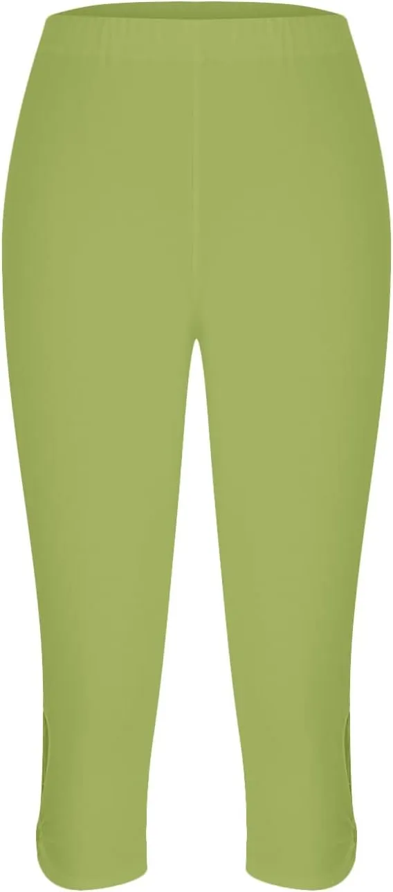 Capris Pants for Women 2025 Summer, High Waist Workout Compression Capris Leggings