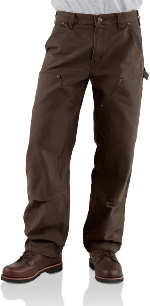 Carhartt Men's Logger Washed Denim Dungaree Pant