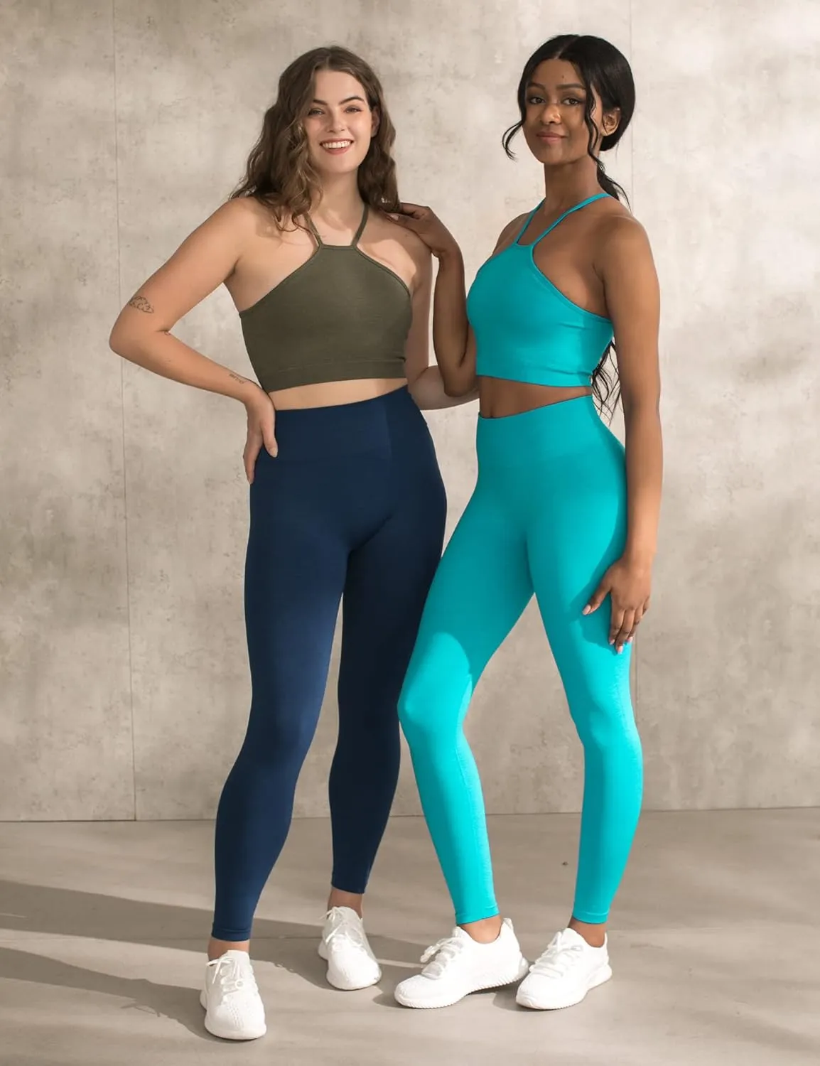 CELER Workout Leggings for Women Tummy Control Chemistry Seamless Scrunch Butt Gym Leggings High Waisted Yoga Pants