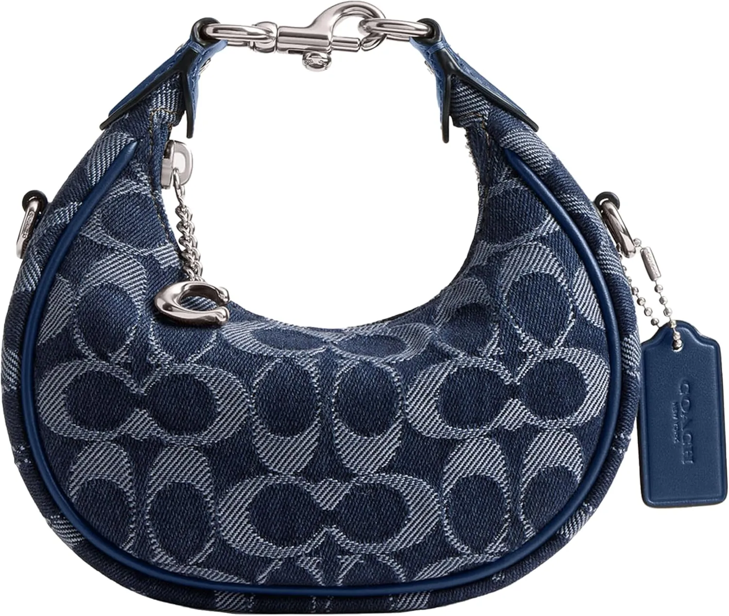 Coach Women's Washed Denim Signature Jonie Bag