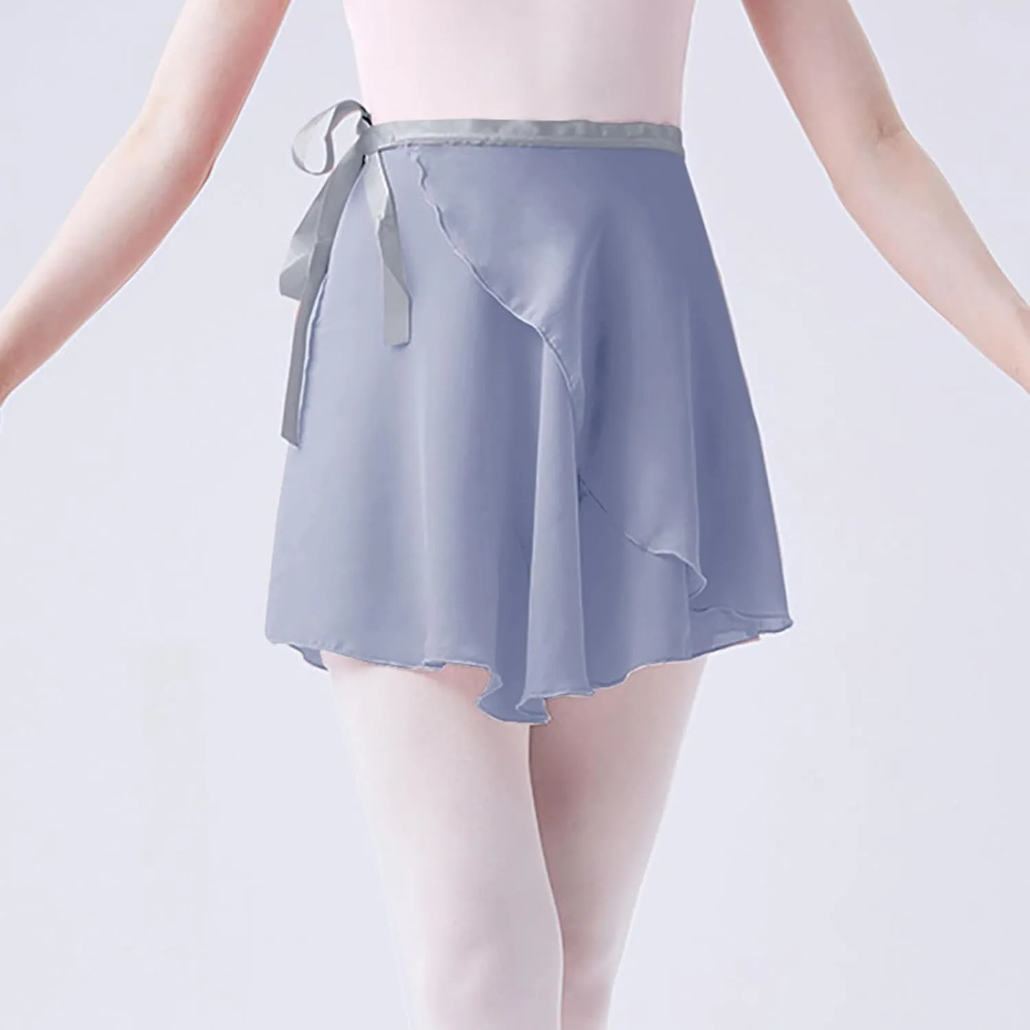 Dance Skirts for Women Lightweight Solid Color Skirt Trendy Comfort Tie Knot Skirt Trending Ballet Short Skirt