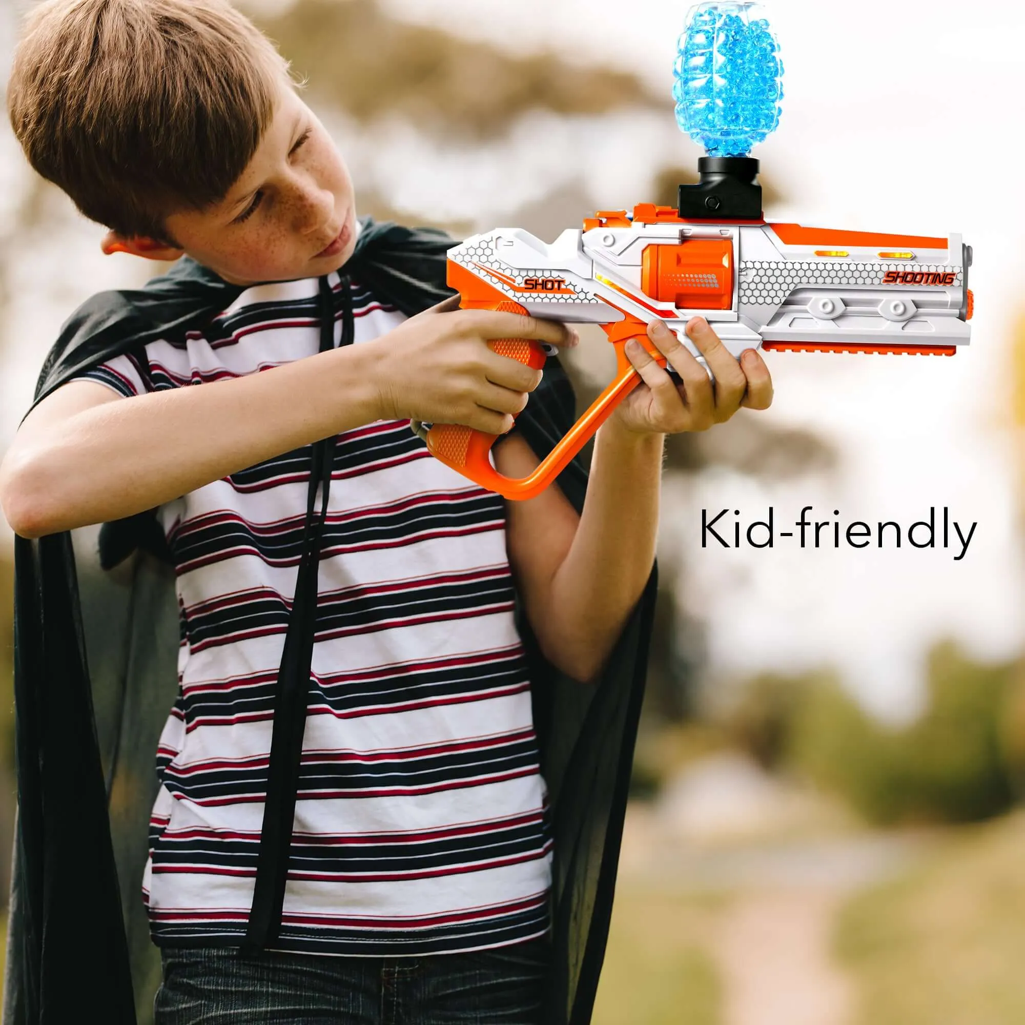 Dartwood Automatic Gel Blaster Gun | 10000 Rounds | Kids Aged 14 