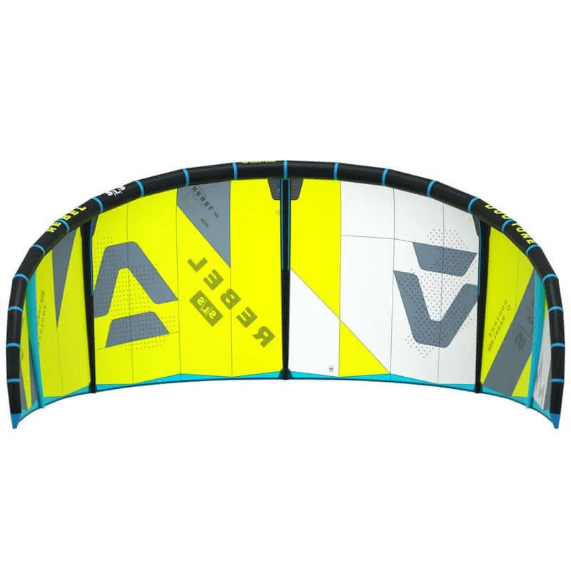 Duotone Kite Rebel SLS 2024 - lime/dark grey