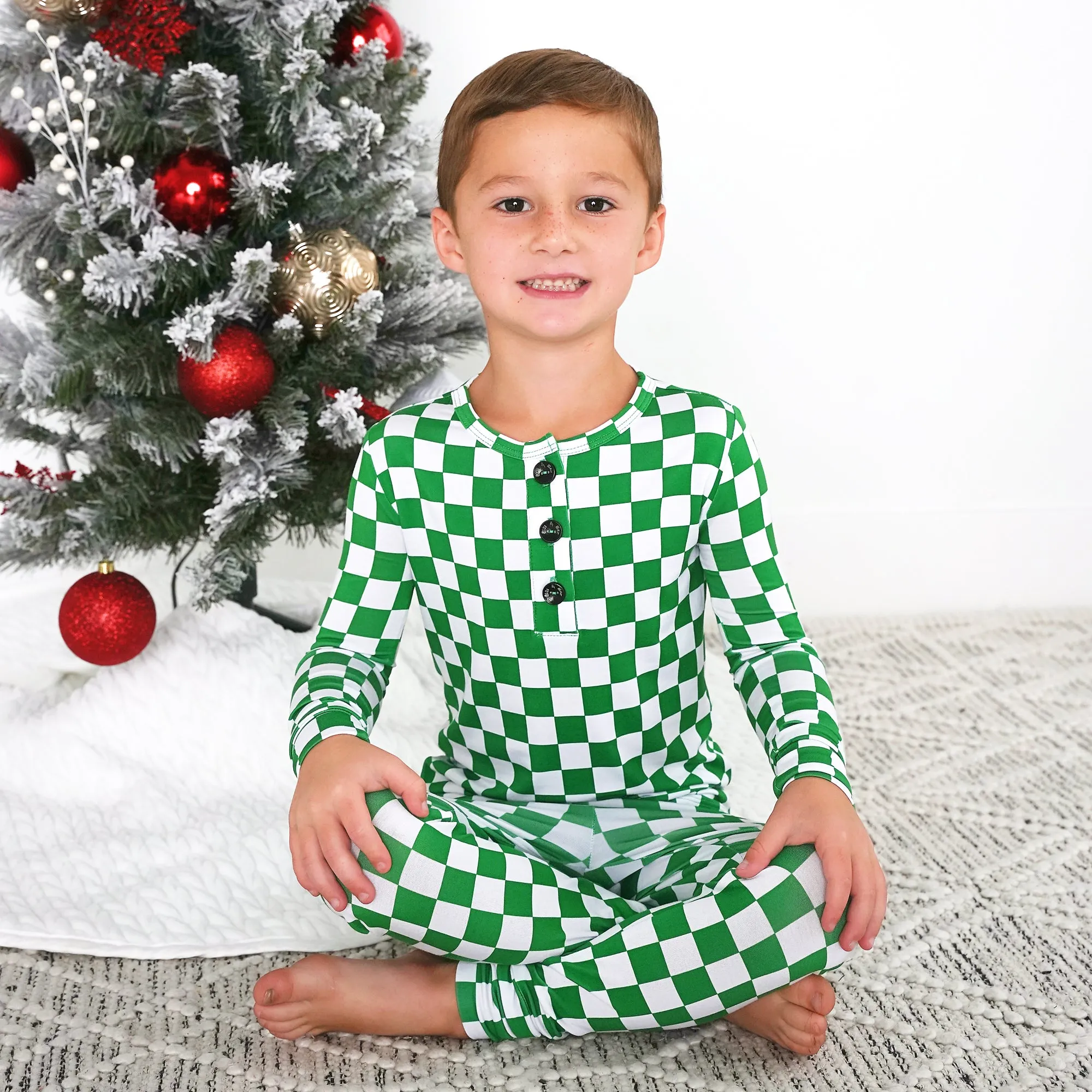 Elliot Green Checks TWO PIECE