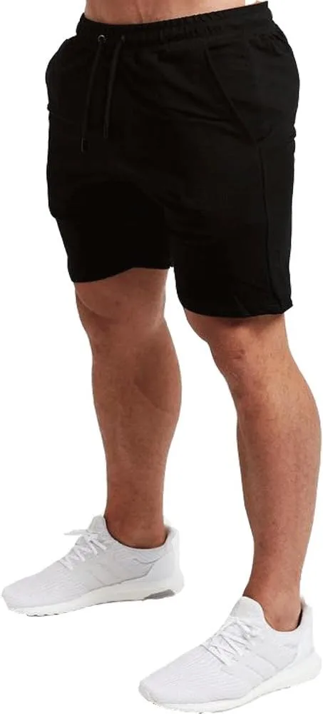 EVERWORTH Men's Casual Training Shorts Gym Workout Fitness Short Bodybuilding Running Jogging Short Pants