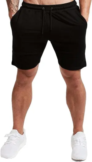 EVERWORTH Men's Casual Training Shorts Gym Workout Fitness Short Bodybuilding Running Jogging Short Pants