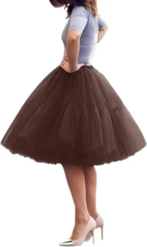 Fashion Mesh Pleated Plus Size Puffy Lace Skirt Speed Tulle Skirt Bed A Line Midi Skirt Girl Vintage Dorm Trendy Clothes