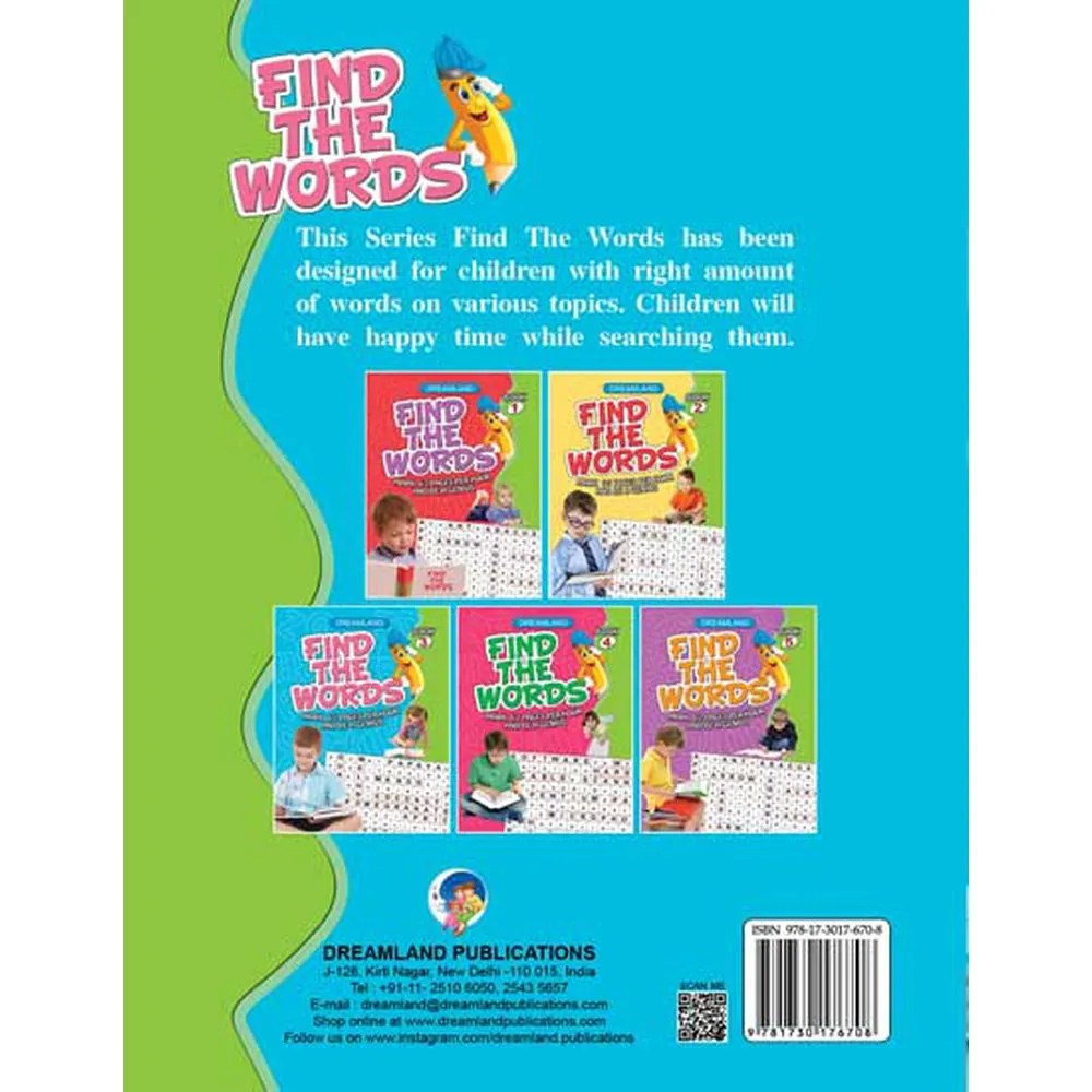 Find the Words Part - 3 Activity Book