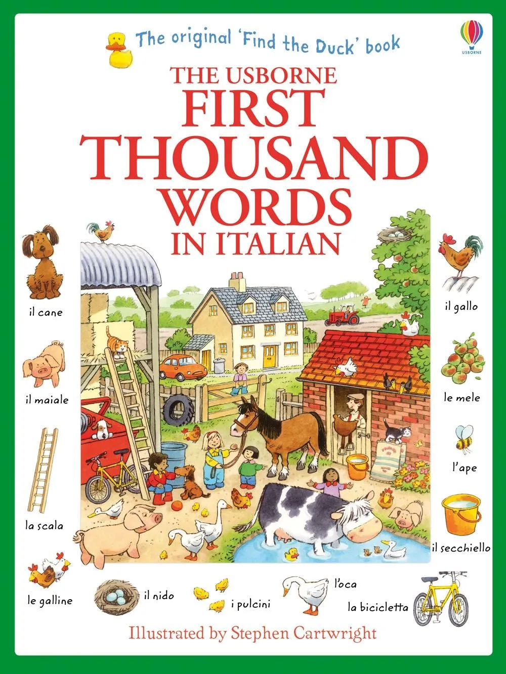 First Thousand Words in Italian | Usborne Kids Language Book