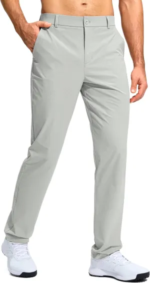 G Gradual Mens Golf Pants Stretch Dress Casual Pants 30"/32"/34" Lightweight Work Travel Slacks for Men with 4 Pockets