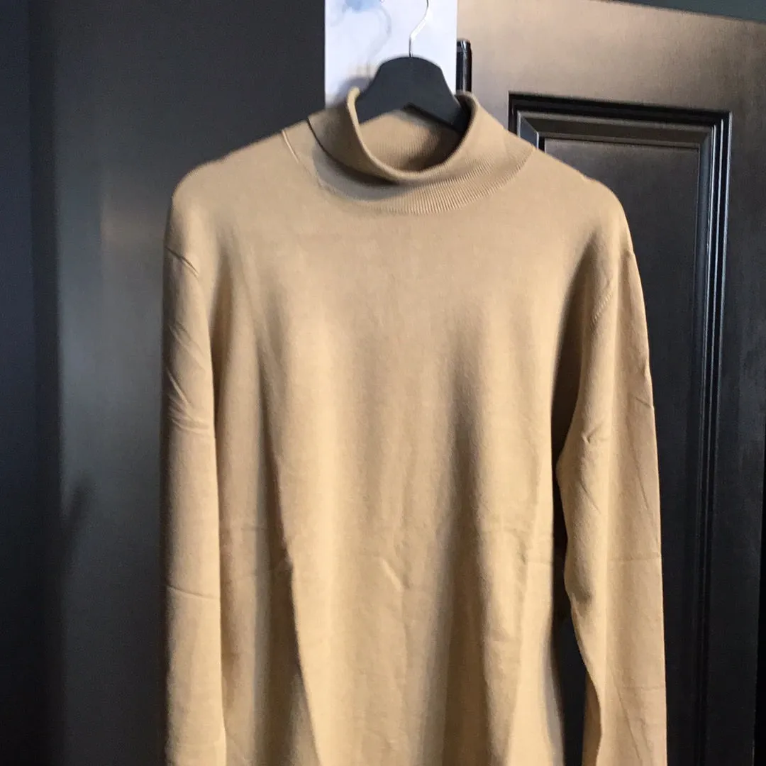 Garcia turtle neck k11040 sandcastle