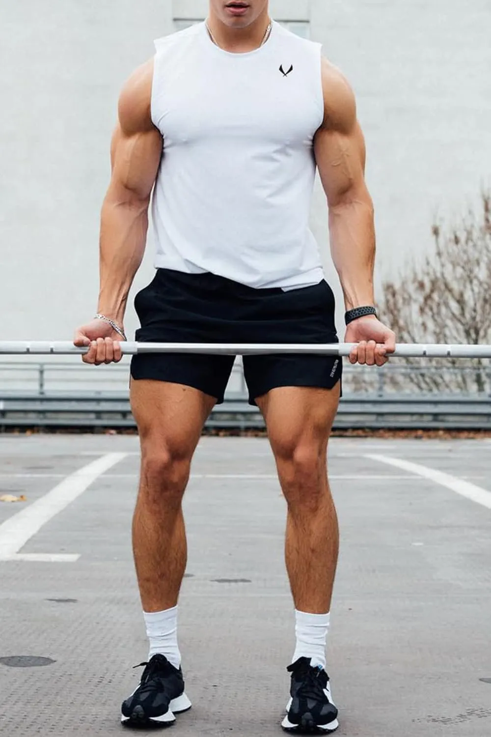 GYM REVOLUTION Men's Workout Running Gym Training Shorts