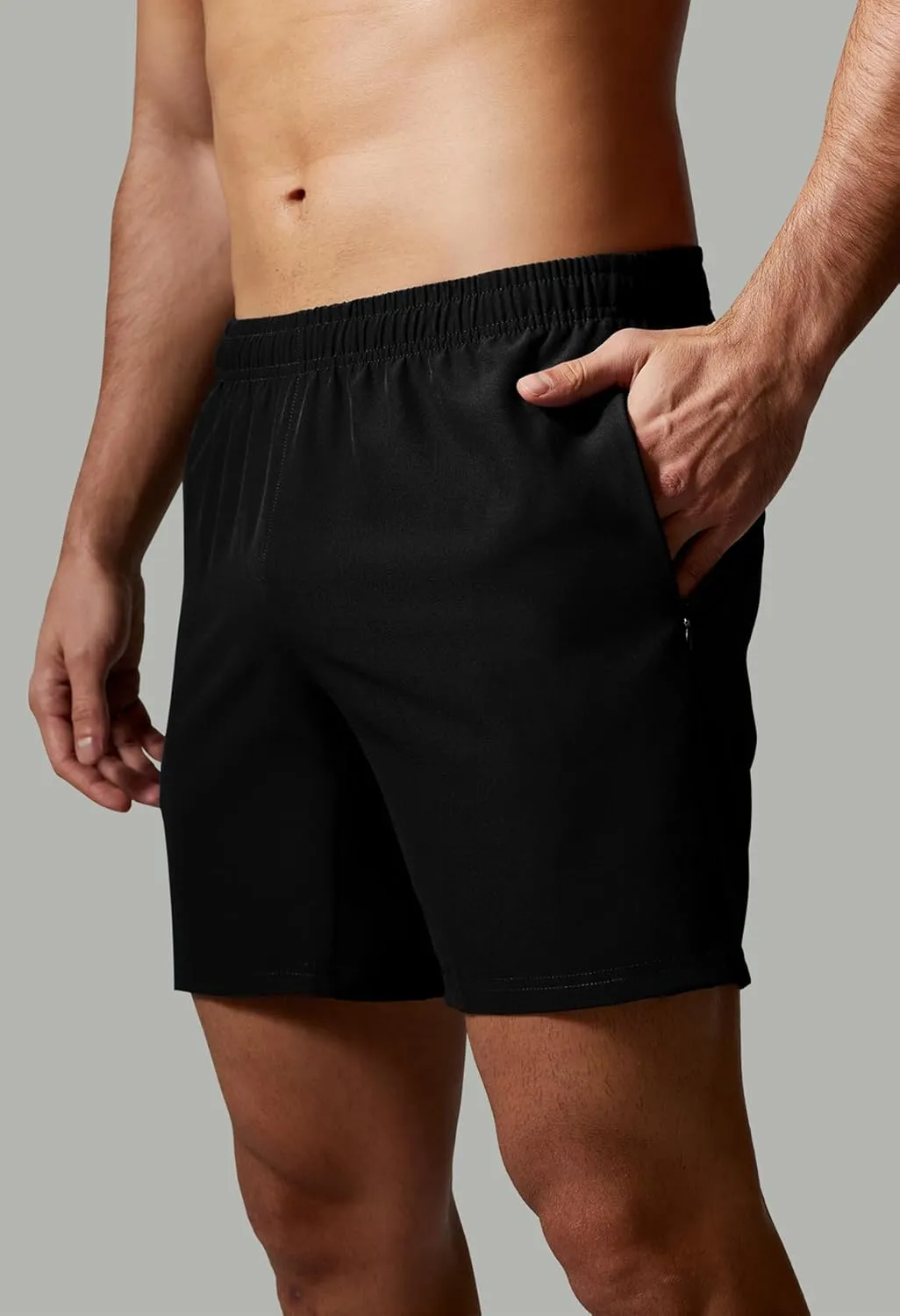 GYM REVOLUTION Men's Workout Running Gym Training Shorts