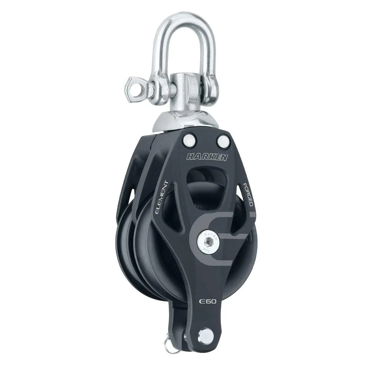Harken 60mm Element Double Swivel Block With Becket - 6270
