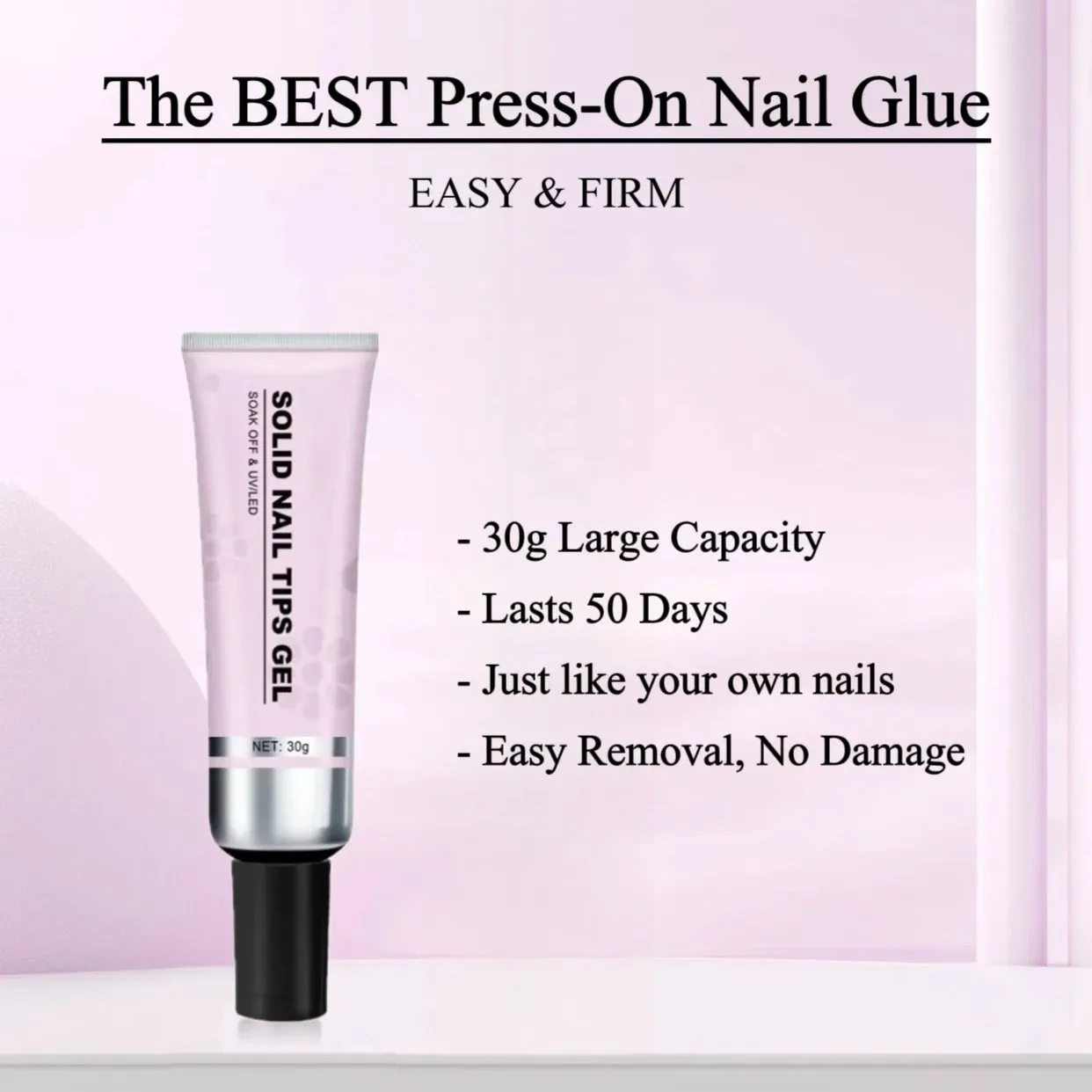 Hete verkoop-Magic Solid Nail Glue Kit 3-In-1 Nail Art Kits