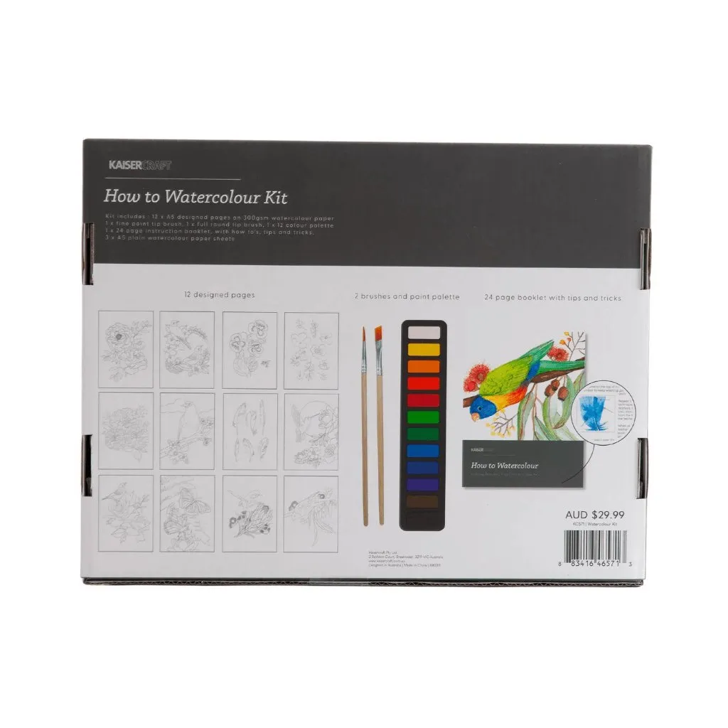 How To Watercolour Kit
