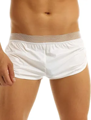 iEFiEL Men Lightweight Boxer Briefs Swim Trunks Beach Shorts Loungewear Sport Short Pants