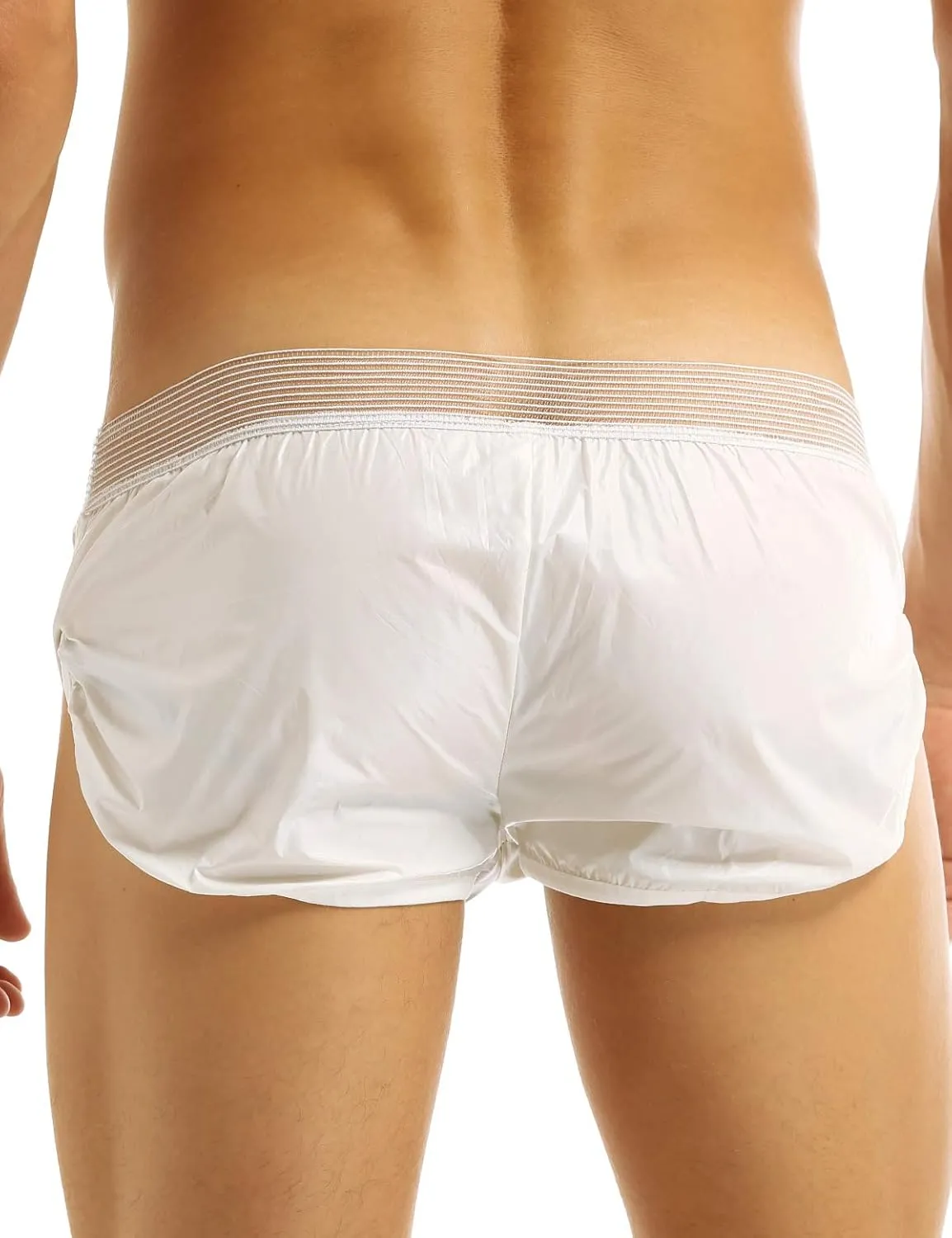 iEFiEL Men Lightweight Boxer Briefs Swim Trunks Beach Shorts Loungewear Sport Short Pants