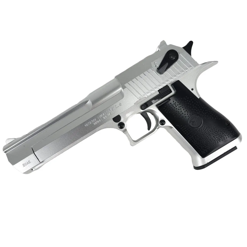 KELe Desert Eagle 50cal Manual Springer Gel Blaster – Silver