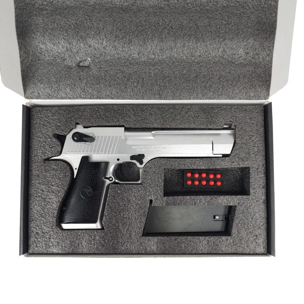 KELe Desert Eagle 50cal Manual Springer Gel Blaster – Silver