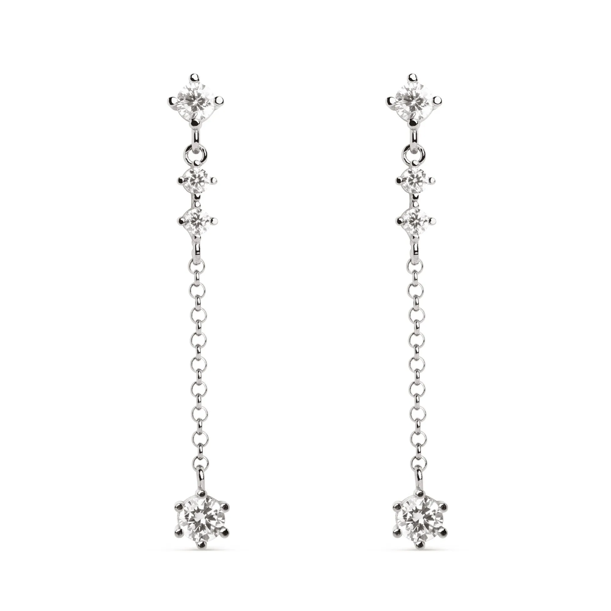 Kite Silver Earrings