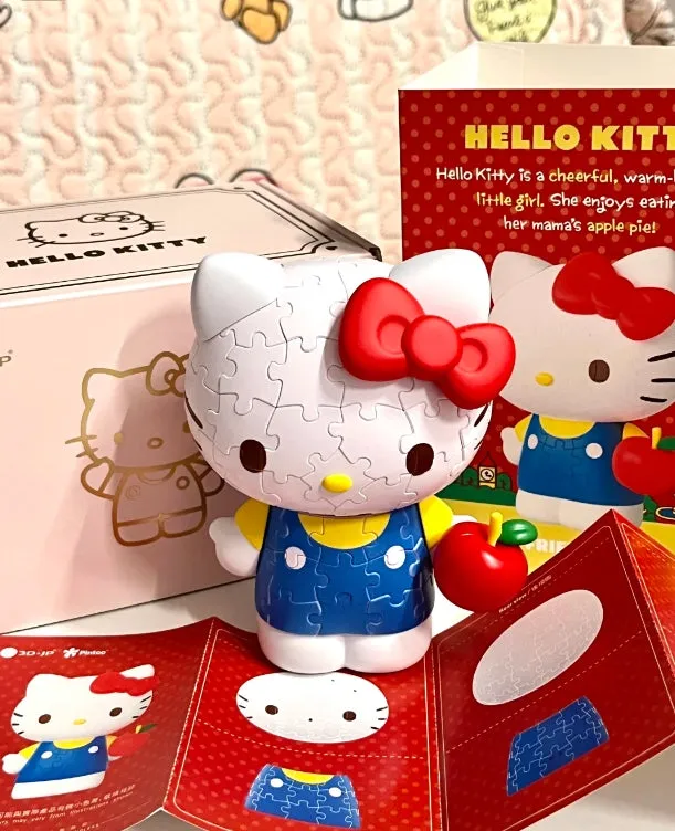 Kitty 50Th Anniversary 3D Puzzles Toy