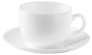 laopala diva iris set of l 6 cup and 6 saucers (white)