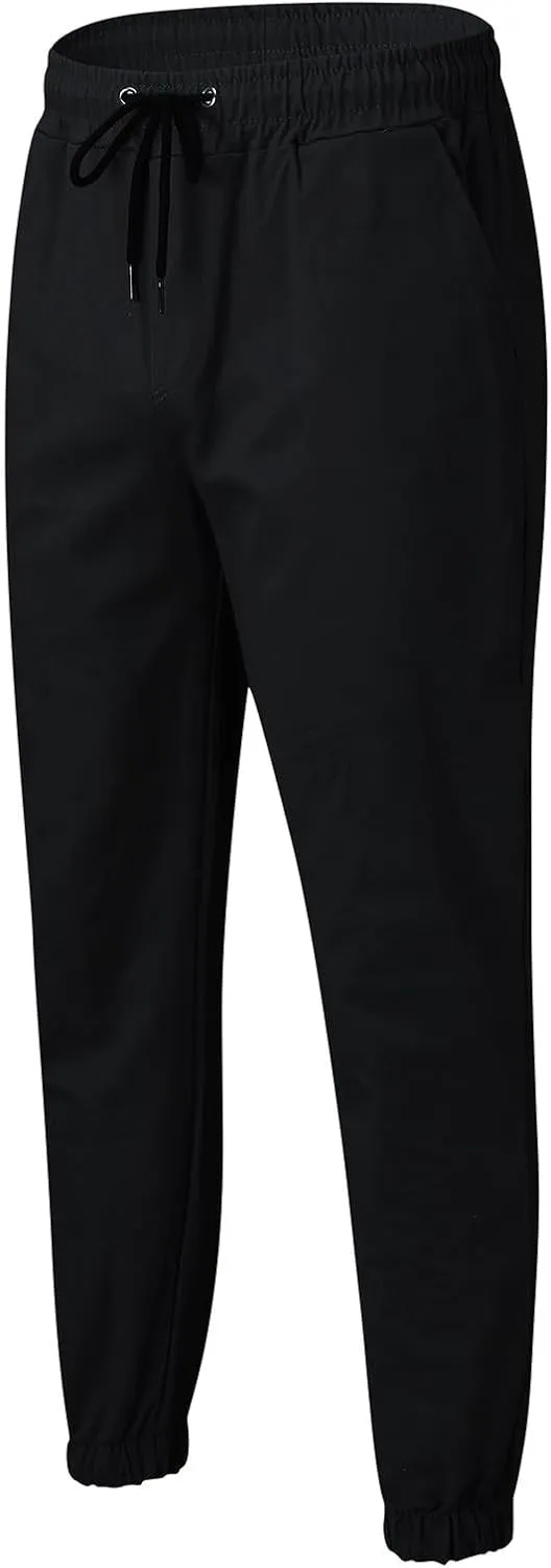 Mens Pants Joggers with Pockets Casual Sweatpants Pants Drawstring Chino Pants Twill Track Jogging Outdoor Cargo Cargo Pants
