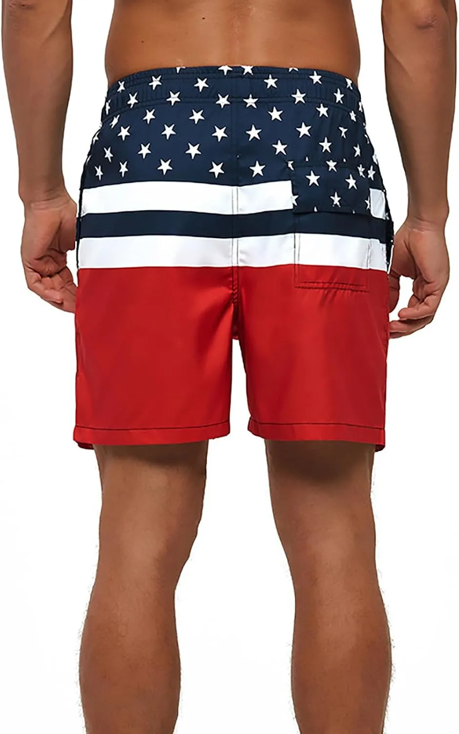 Mens Summer Printed Shorts Holiday Beach Vacation Lightweight Quick Drying Combat Pants Military Tactical Drawstring Bermuda